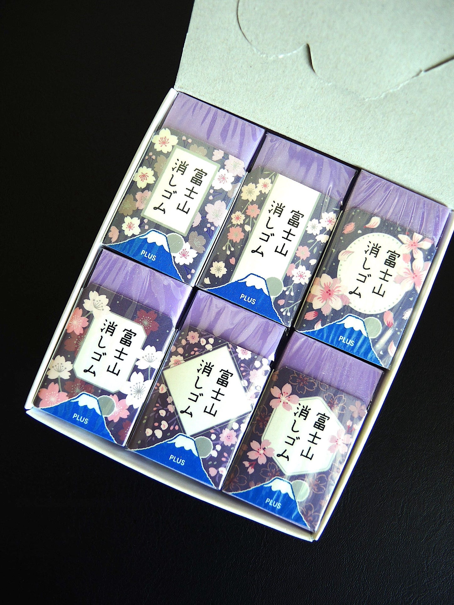 Plus - Air-In Mount Fuji Eraser - Purple (Limited Edition)