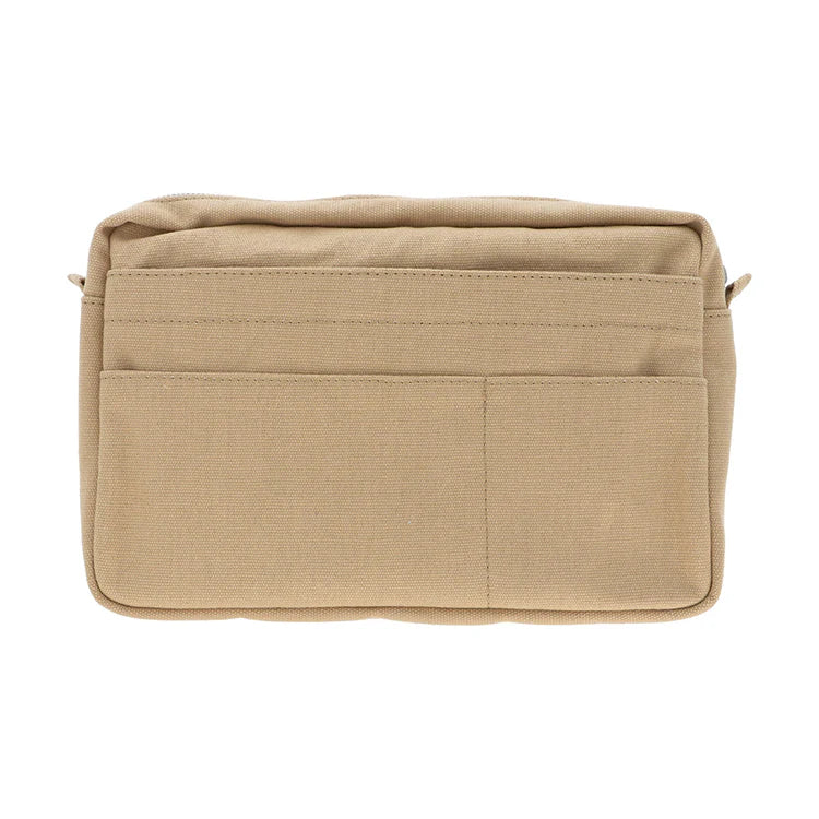 Delfonics - Utility Pouch - Inner Carrying Bag (M) - Light Brown x Mint (discontinued)