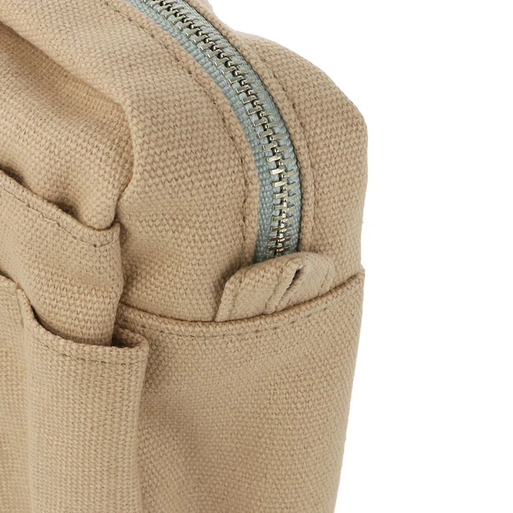 Delfonics - Utility Pouch - Inner Carrying Bag (M) - Light Brown x Mint (discontinued)