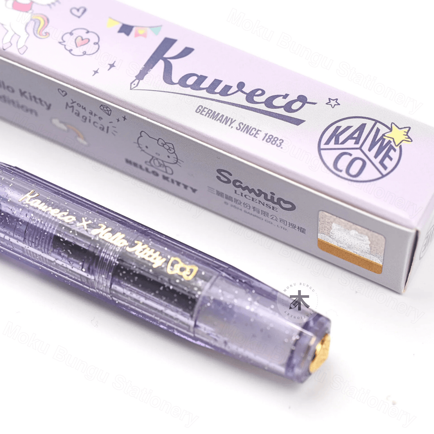 Kaweco x Hello Kitty - Limited Edition - Classic Sport Fountain Pen - Stardust Violet - Fine Nib