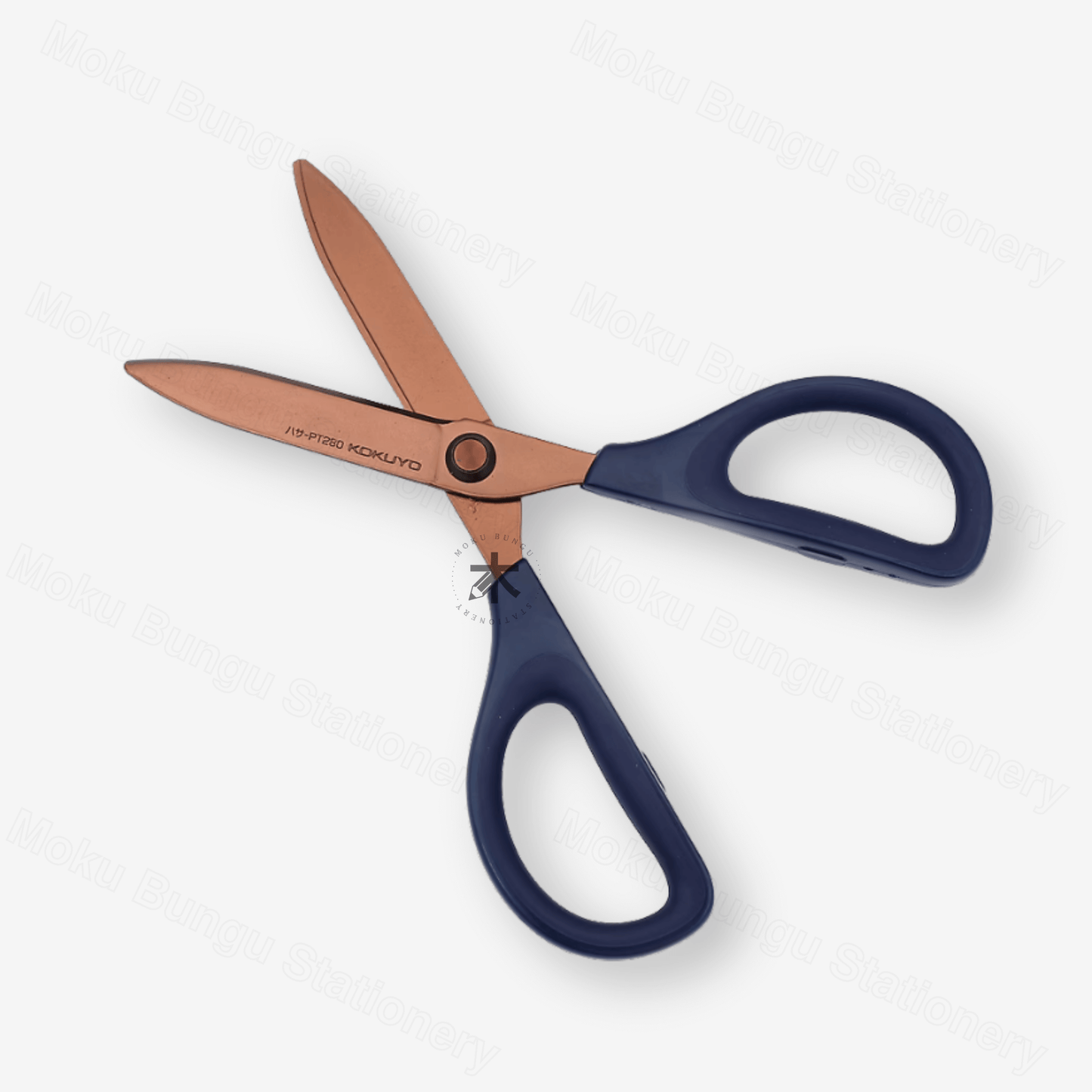 Kokuyo Saxa Advanced Scissors - Titanium Coating Blades - Dark Blue
