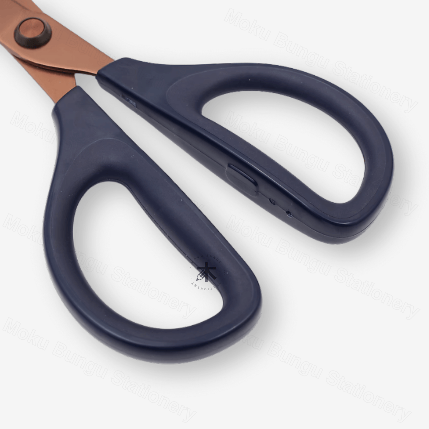 Kokuyo Saxa Advanced Scissors - Titanium Coating Blades - Dark Blue