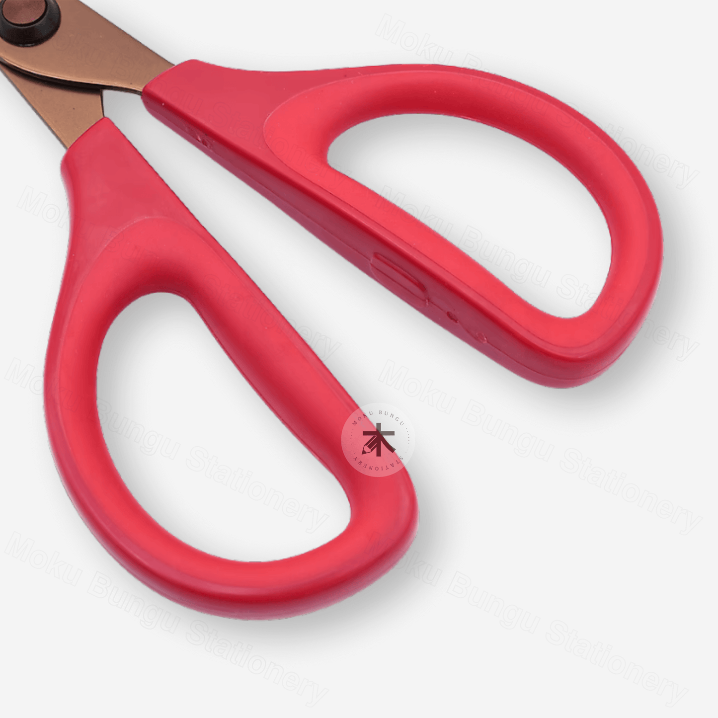 Kokuyo Saxa Advanced Scissors - Titanium Coating Blades - Red