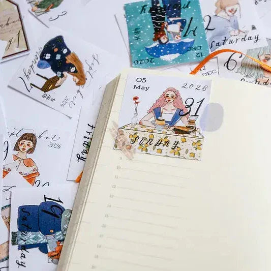 La Dolce Vita - 2026 Mini Calendar 365 Days - It's so nice to have you