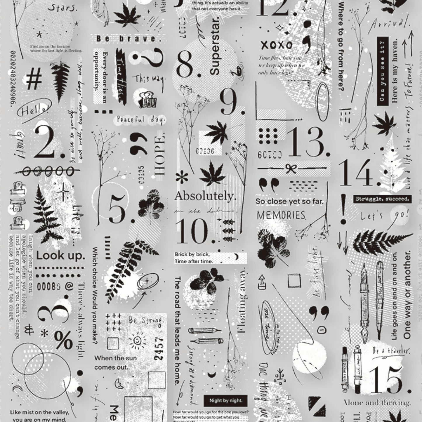 LCN Design Studio - UV Printing Matte PET Tape - This and That