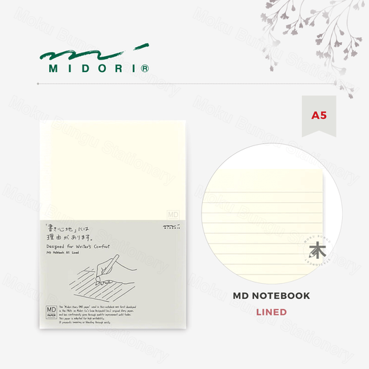 Midori - MD Notebook - A5 - Lined