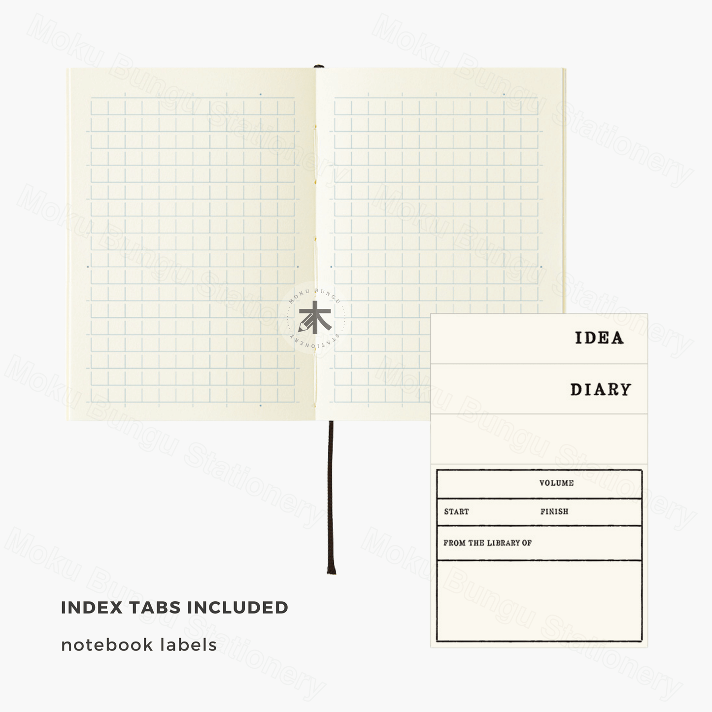 Midori - MD Notebook - A7 - 5mm Grid