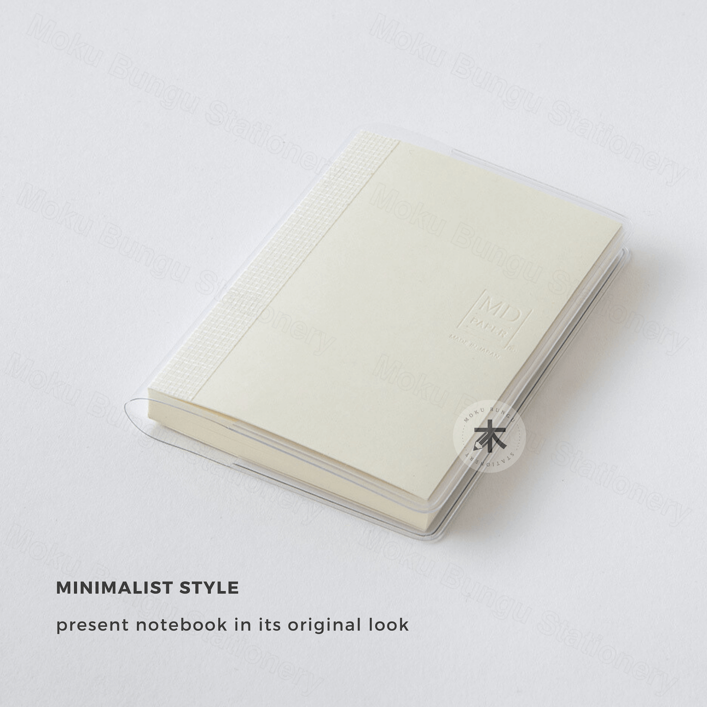Midori - MD Notebook Cover - A7 - Clear
