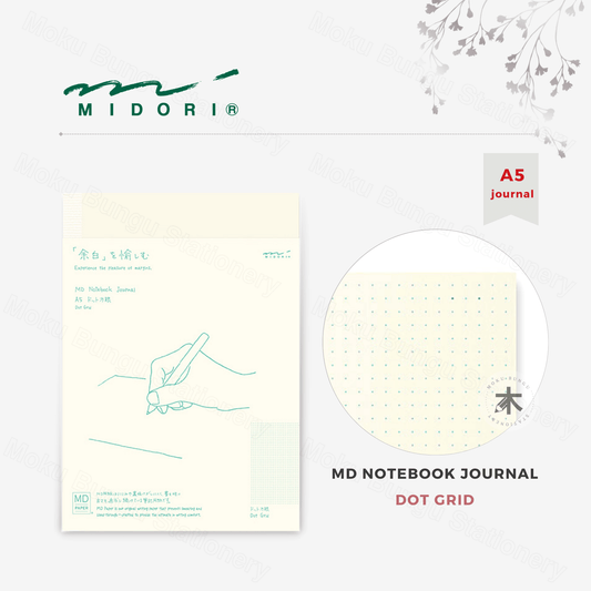 Midori - MD Notebook Journal - A5 - Dot Grid