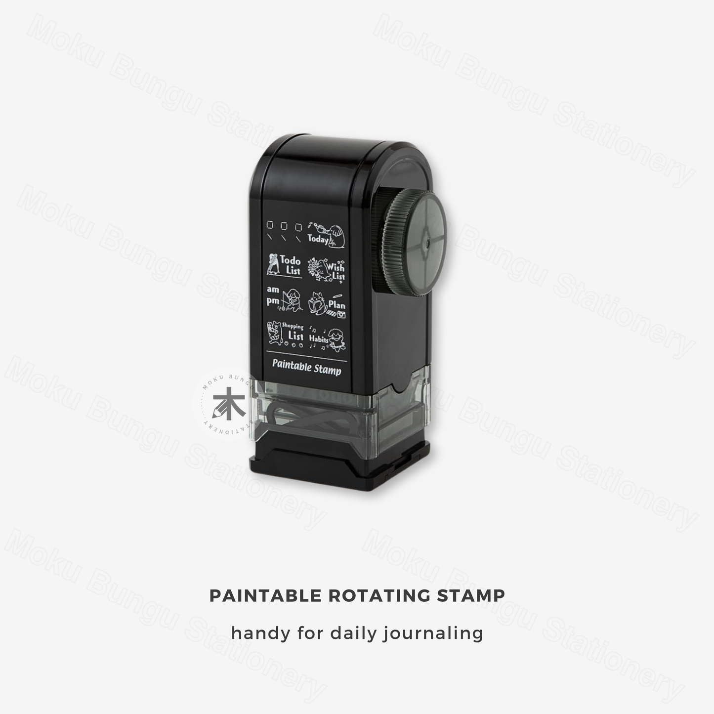 Midori - Paintable Rotating Stamp Dial - List