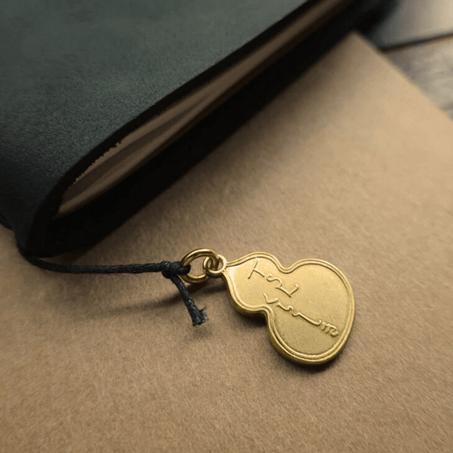 The Superior Labor - Brass Charm - Gourd