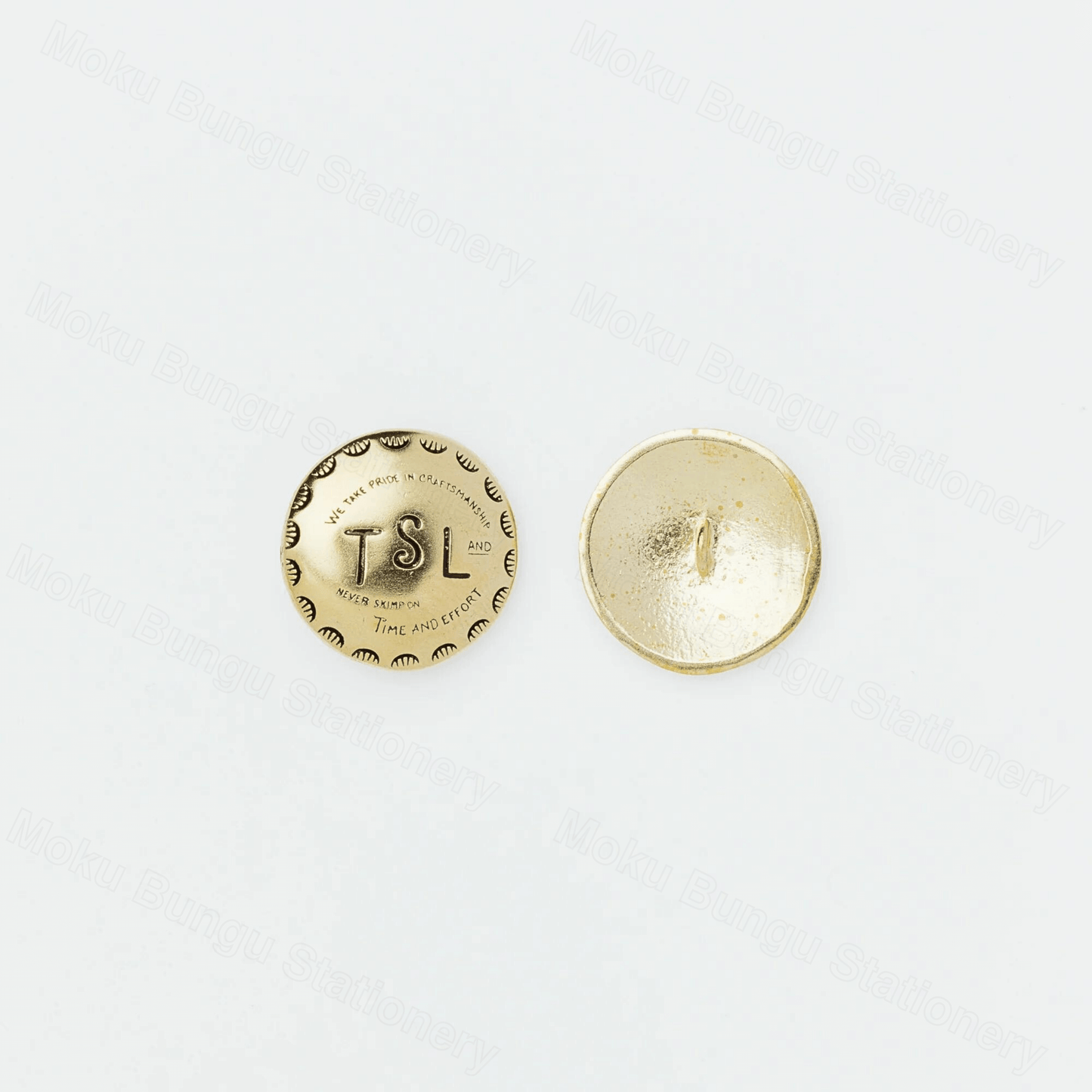 The Superior Labor - Brass Charm - Round