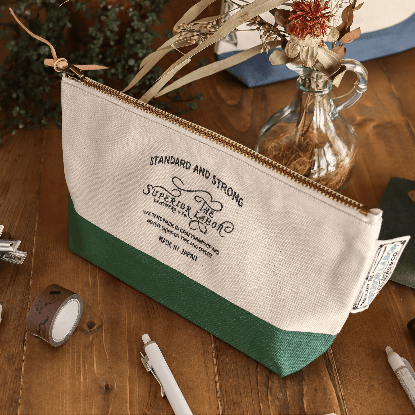 The Superior Labor - Engineer Pouch (M) - Moss Green
