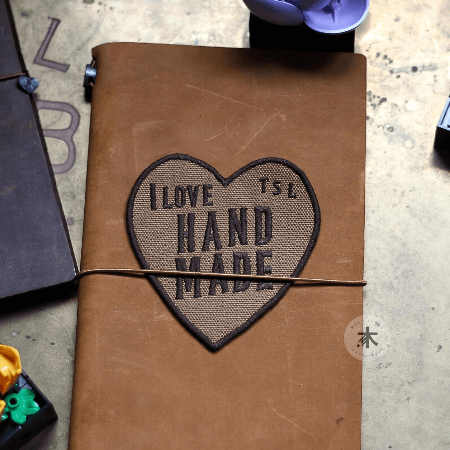 The Superior Labor - TSL Patch - Heart - Brown (L)