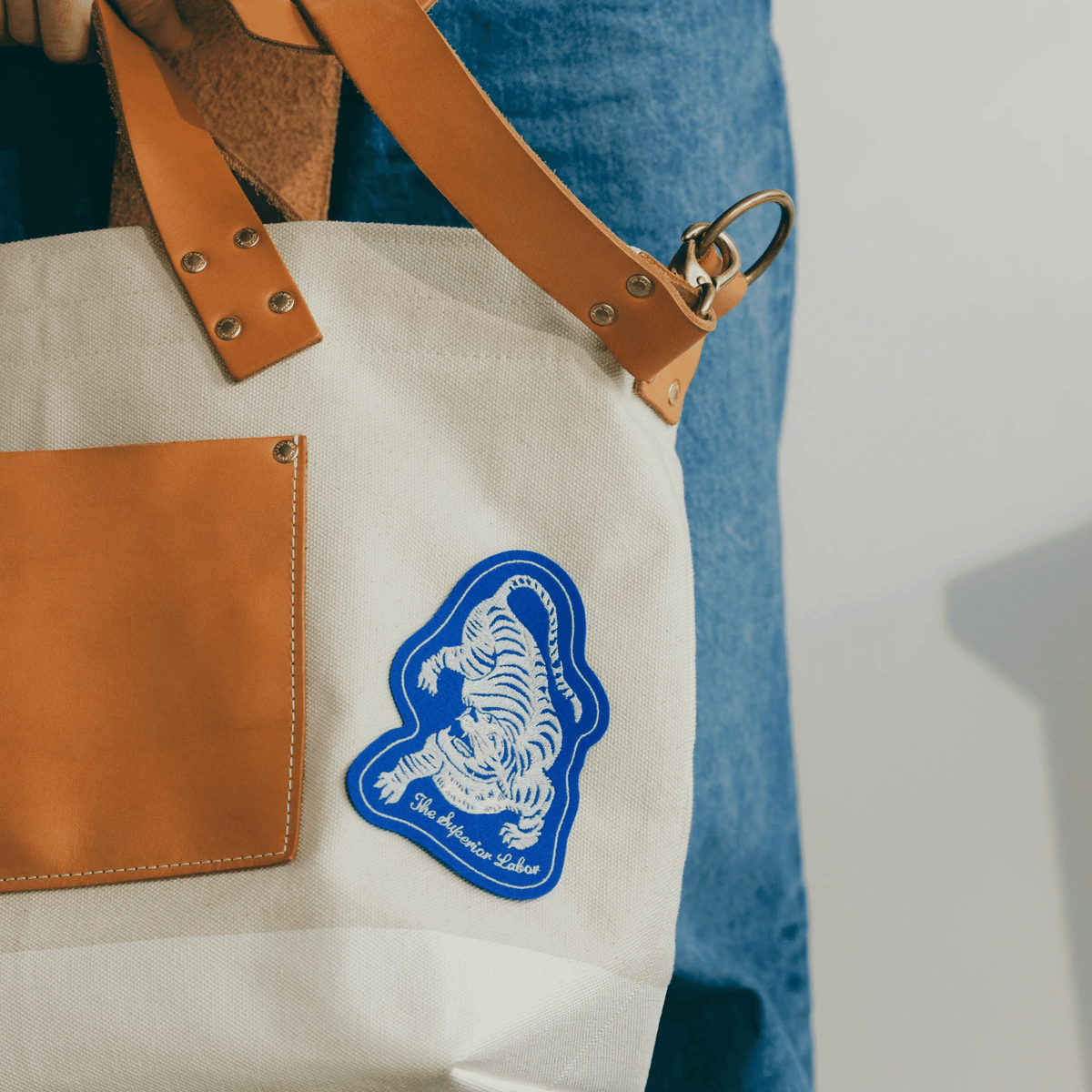The Superior Labor - TSL Patch - Tiger - Blue