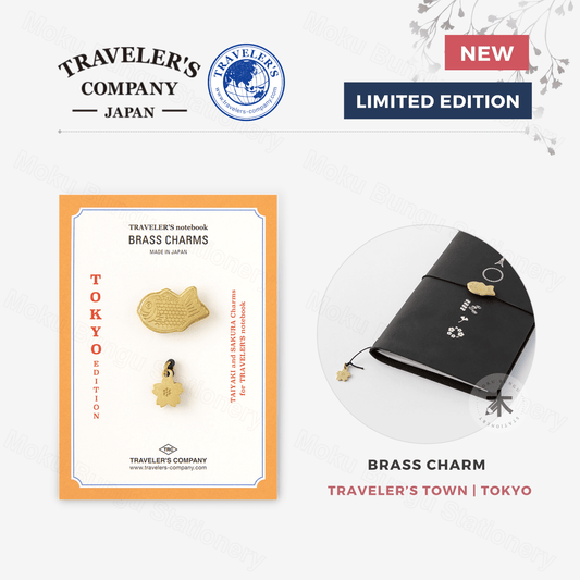 TRAVELER'S COMPANY - Brass Charms - Traveler's Town 2024 Limited - Tokyo