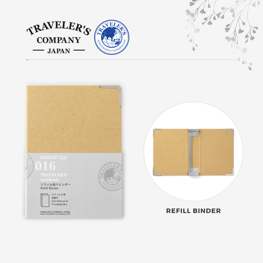 TRAVELER'S notebook Accessory - Passport Size - 016 Refill Binder