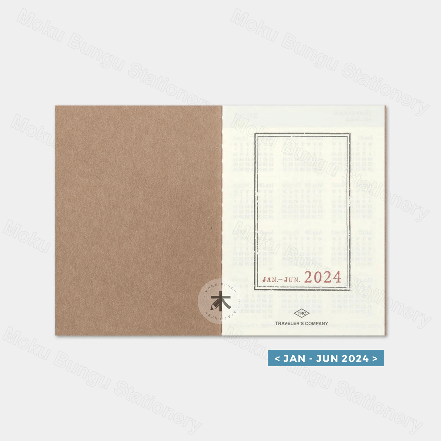TRAVELER'S notebook Refill - Passport Size - 2024 Diary - Weekly Planner