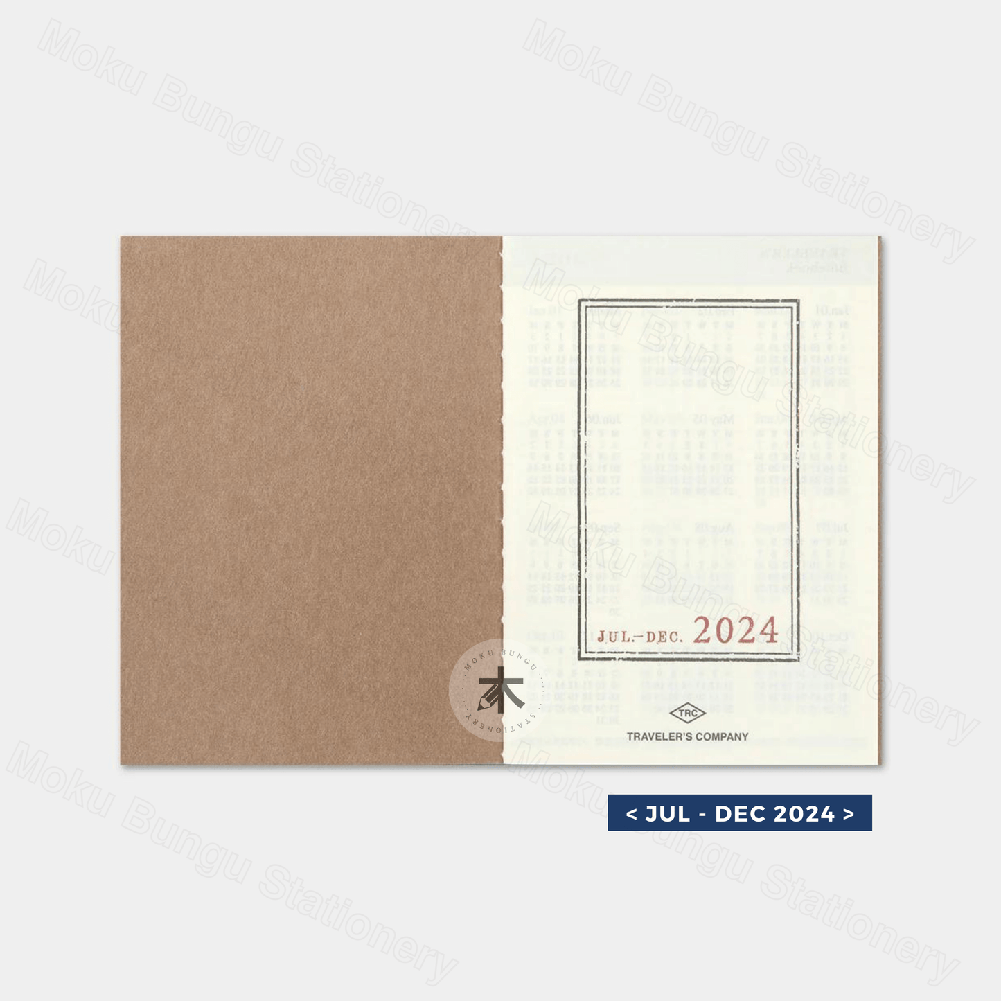 TRAVELER'S notebook Refill - Passport Size - 2024 Diary - Weekly Planner