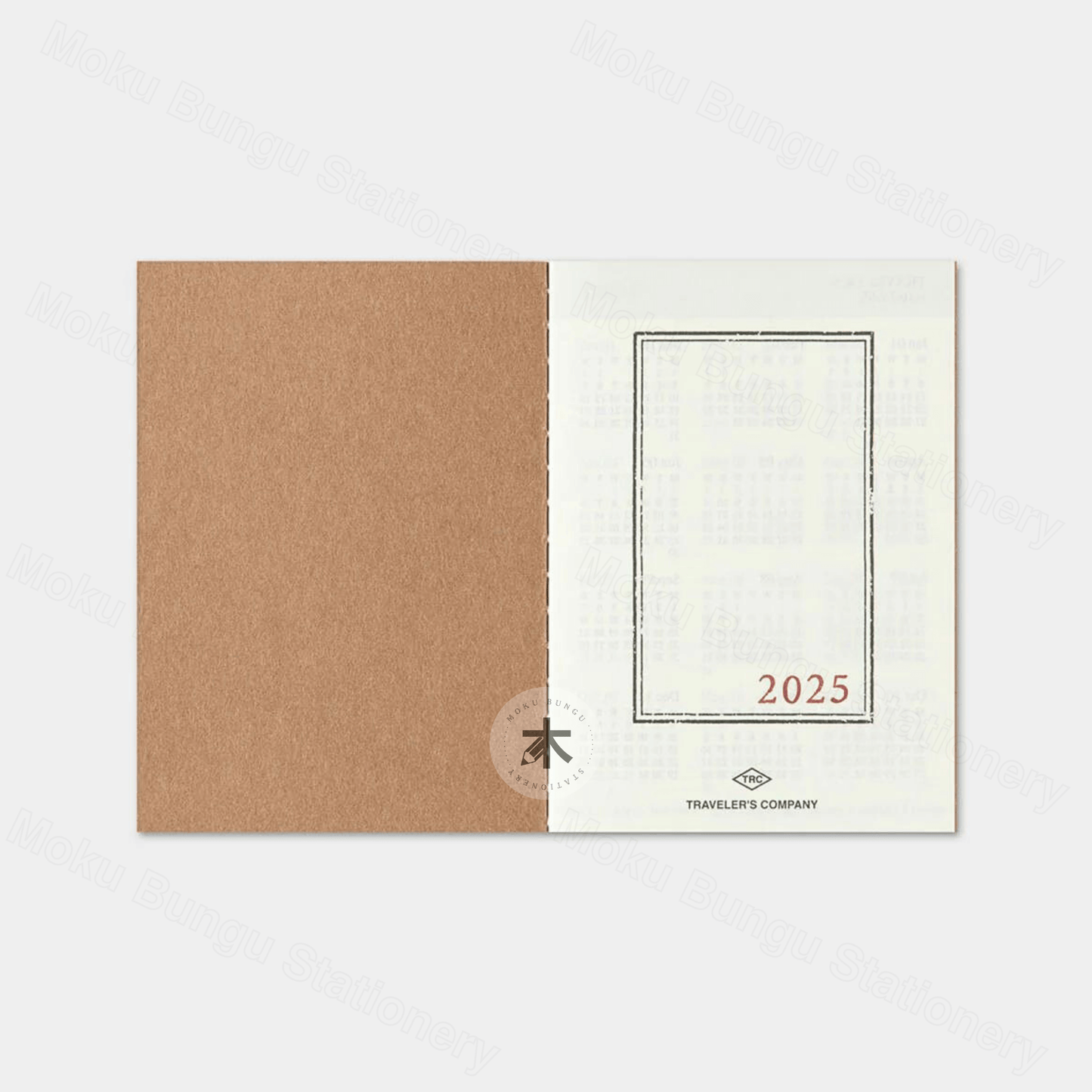 TRAVELER'S notebook Refill - Passport Size - 2025 Diary - Monthly Planner