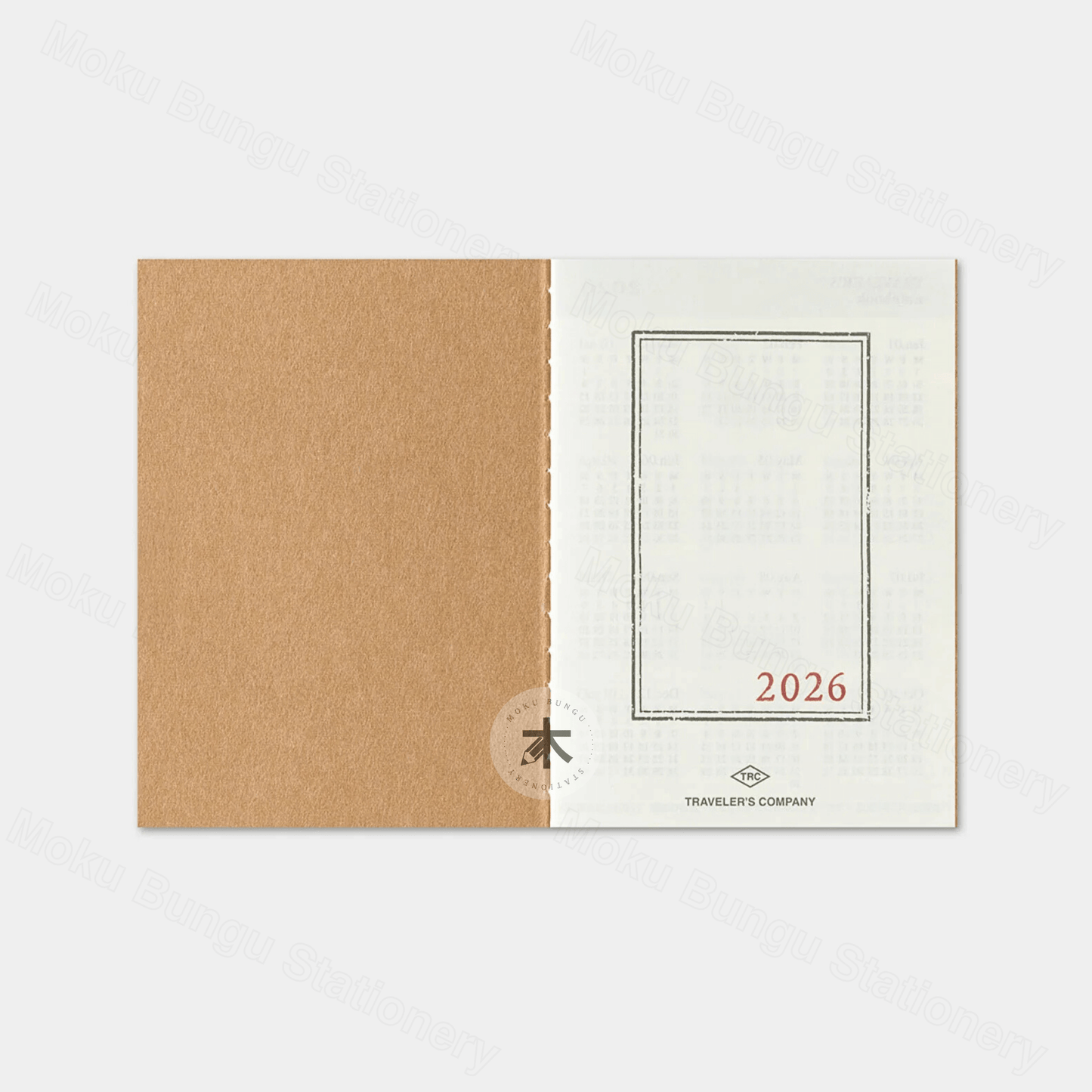 TRAVELER'S notebook Refill - Passport Size - 2026 Diary - Monthly Planner