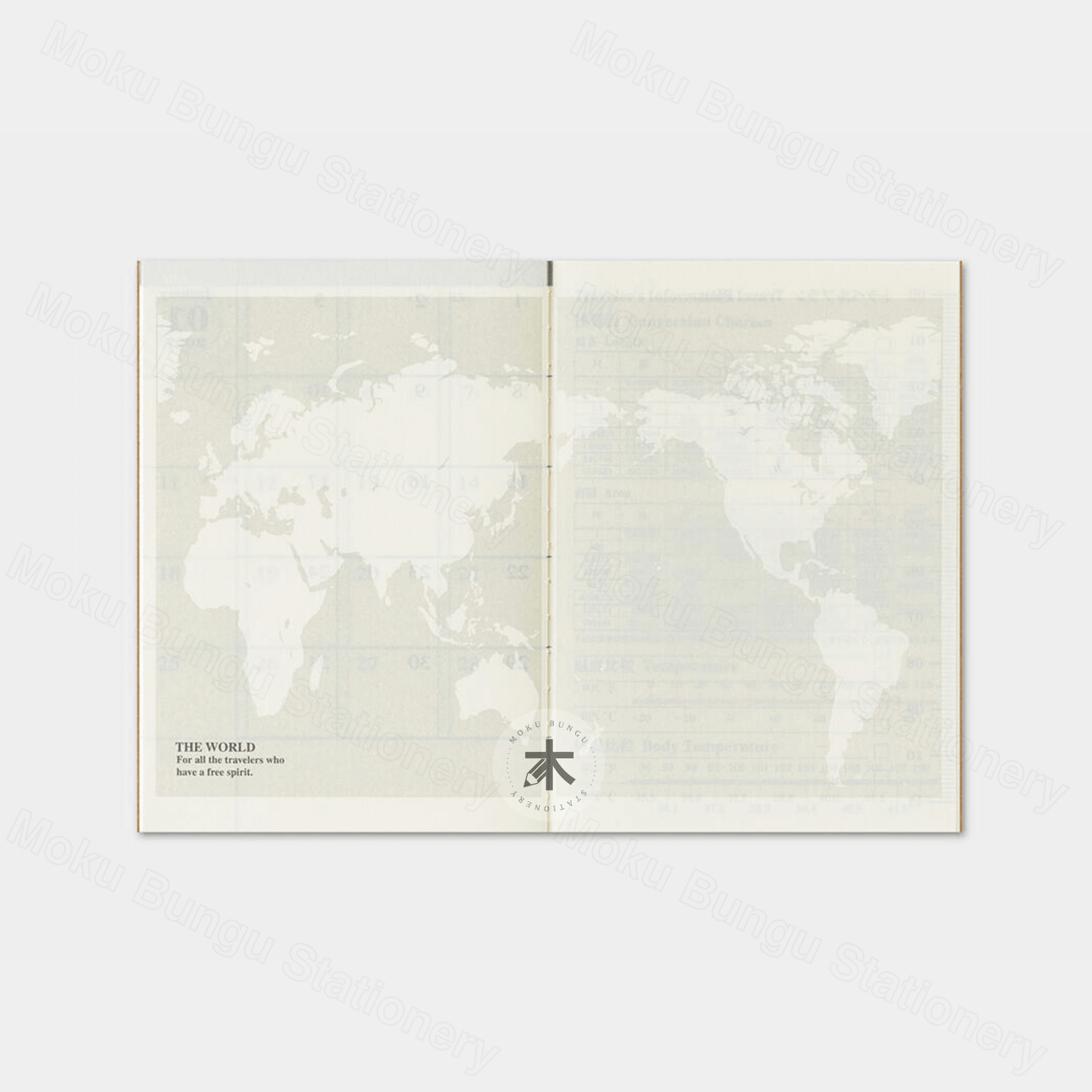 TRAVELER'S notebook Refill - Passport Size - 2026 Diary - Monthly Planner
