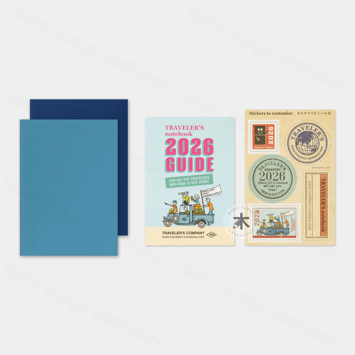 TRAVELER'S notebook Refill - Passport Size - 2026 Diary - Weekly Planner