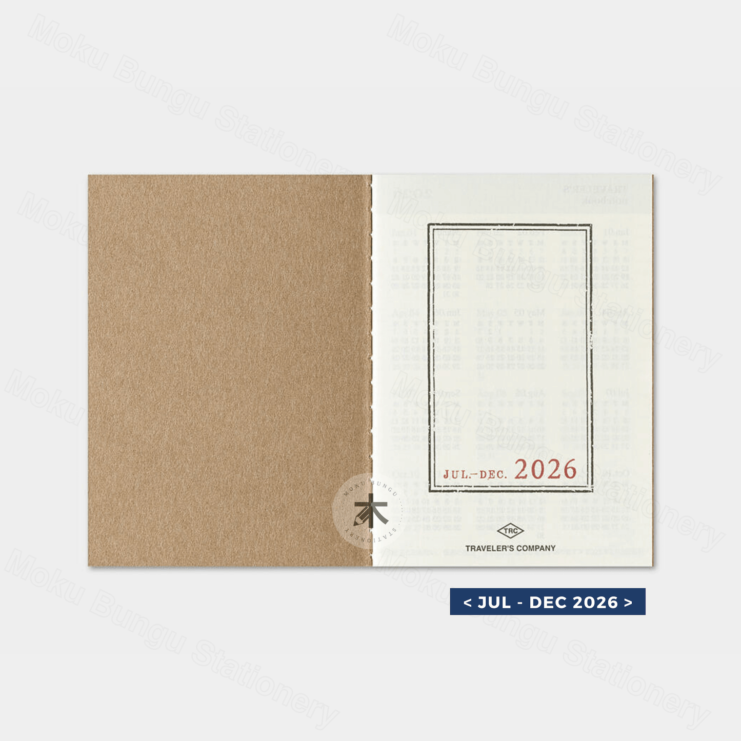 TRAVELER'S notebook Refill - Passport Size - 2026 Diary - Weekly Planner