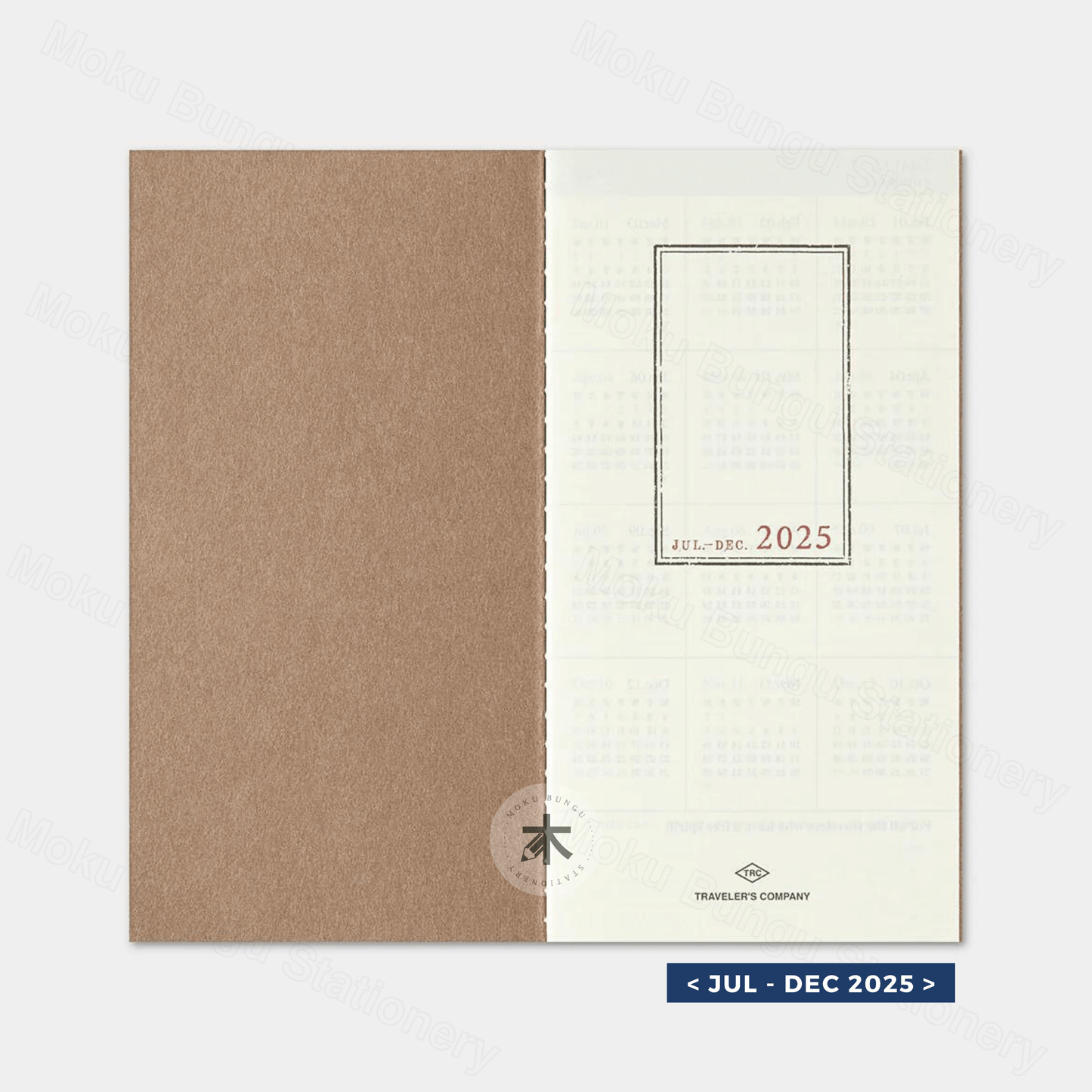 TRAVELER'S notebook Refill - Regular Size - 2025 Diary - Weekly + Memo Planner