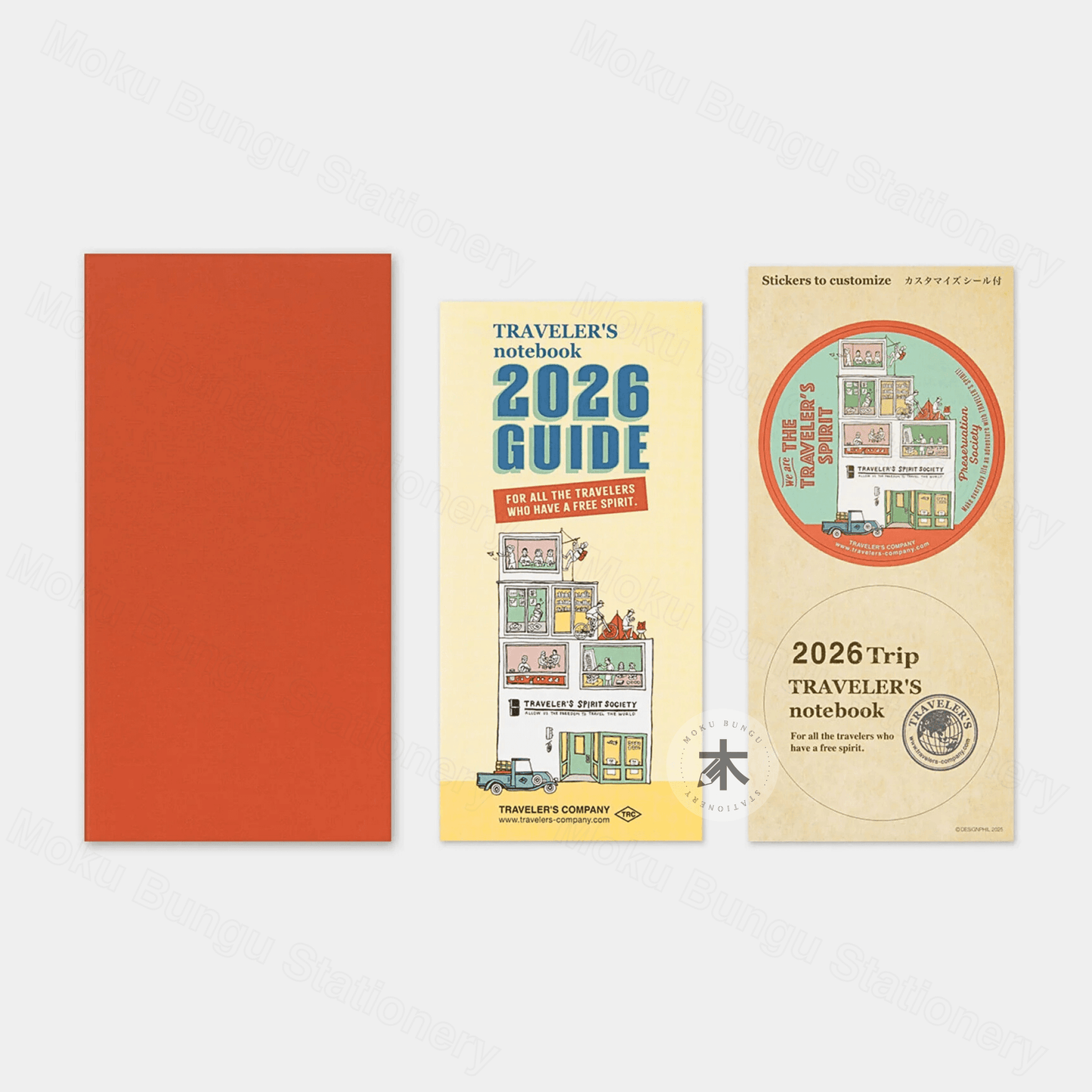 TRAVELER'S notebook Refill - Regular Size - 2026 Diary - Monthly Planner