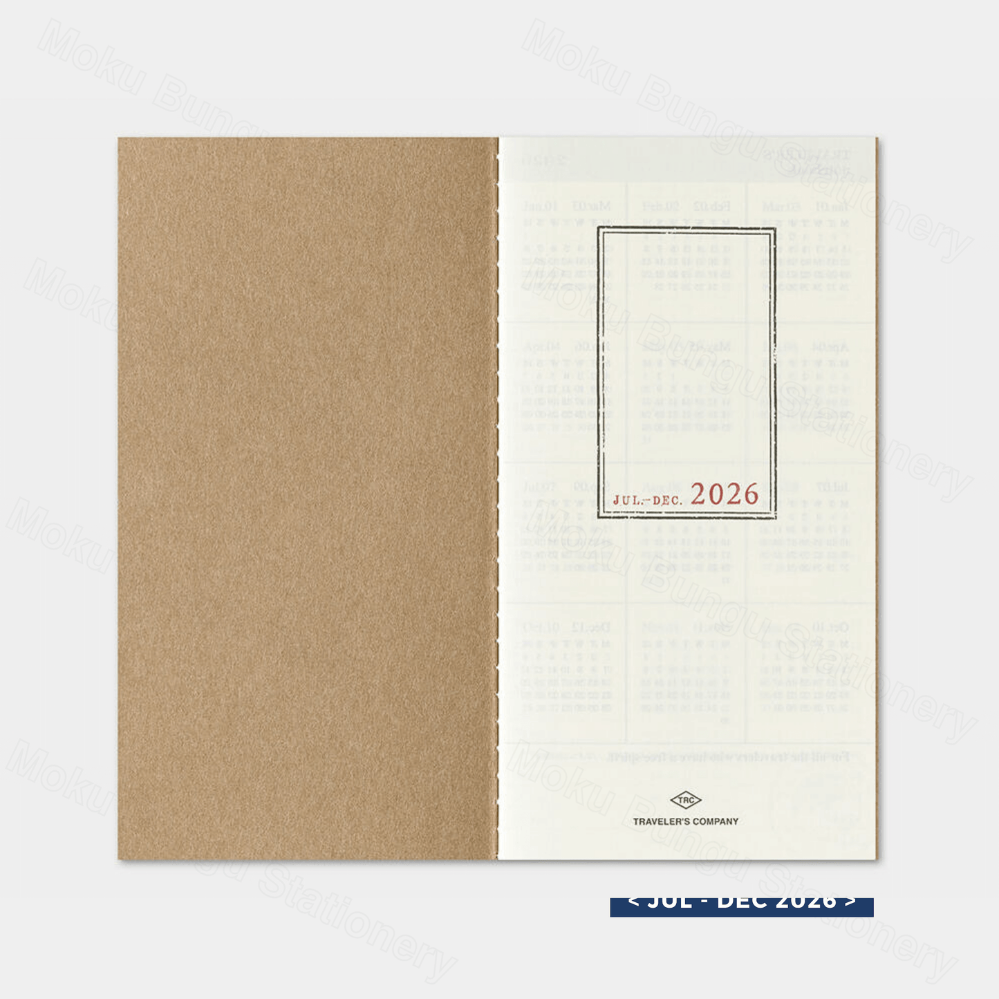 TRAVELER'S notebook Refill - Regular Size - 2026 Diary - Weekly + Memo Planner