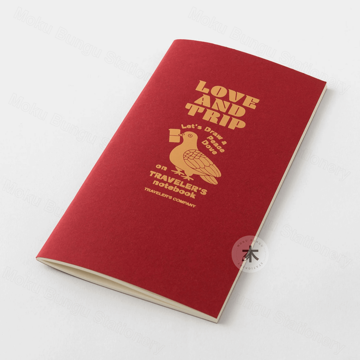 TRAVELER'S notebook Refill - Regular Size - Limited Edition - LOVE AND TRIP - MD Paper Cream - Blank