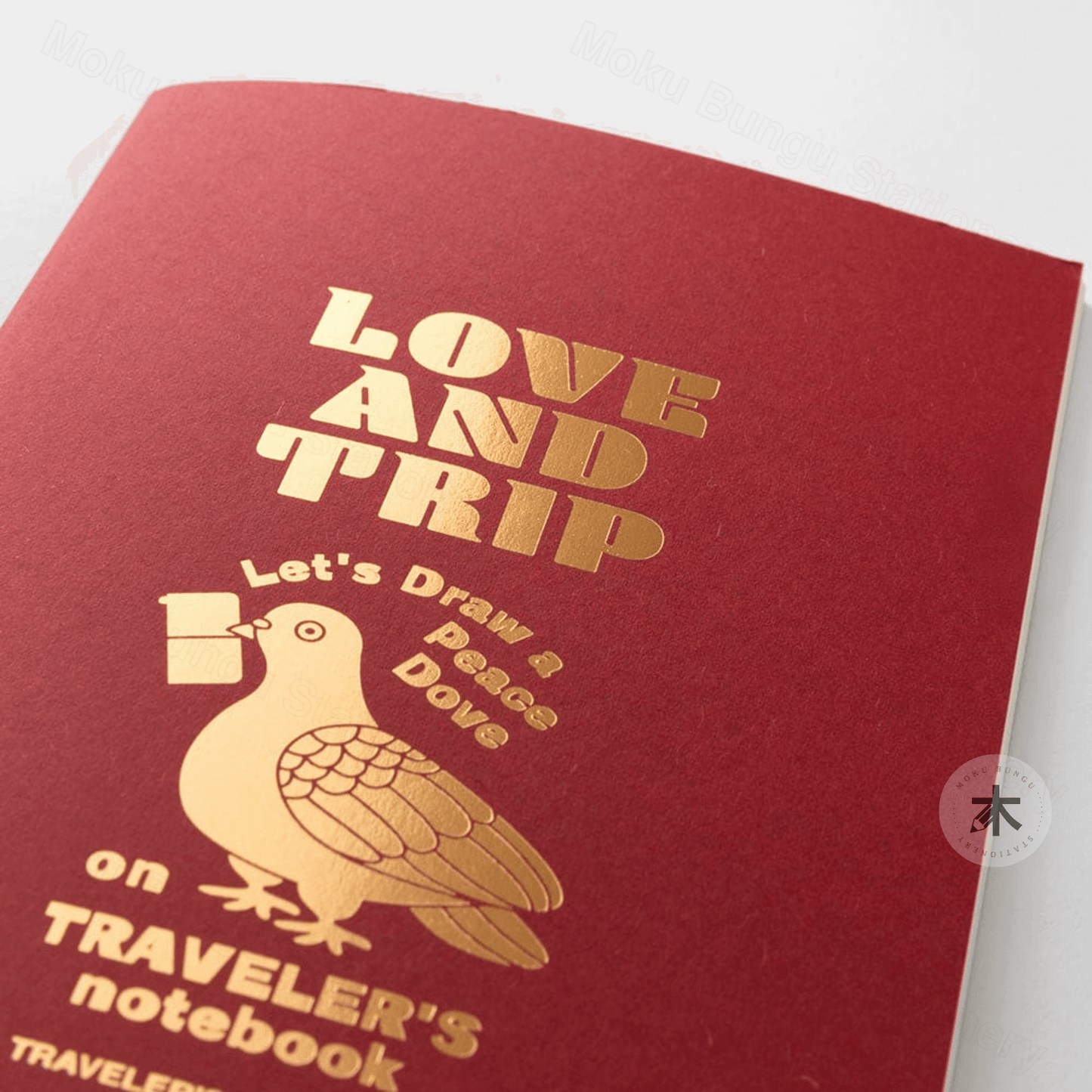 TRAVELER'S notebook Refill - Regular Size - Limited Edition - LOVE AND TRIP - MD Paper Cream - Blank