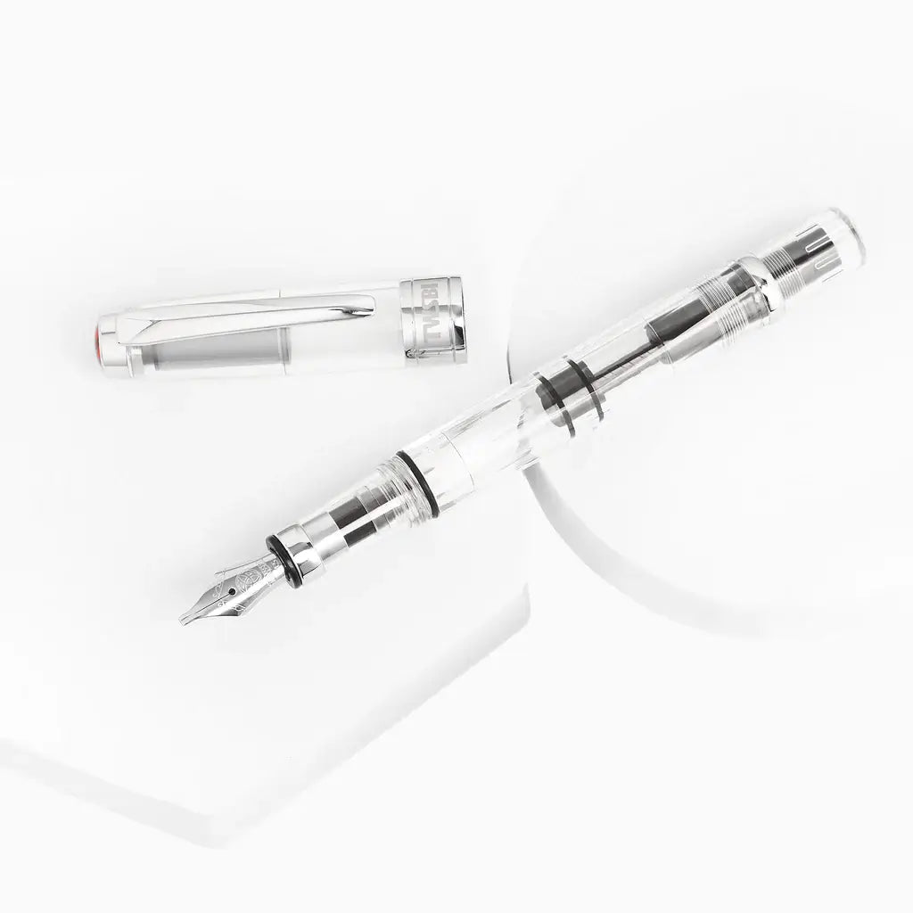TWSBI Diamond 580 Fountain Pen - Clear - Medium Nib