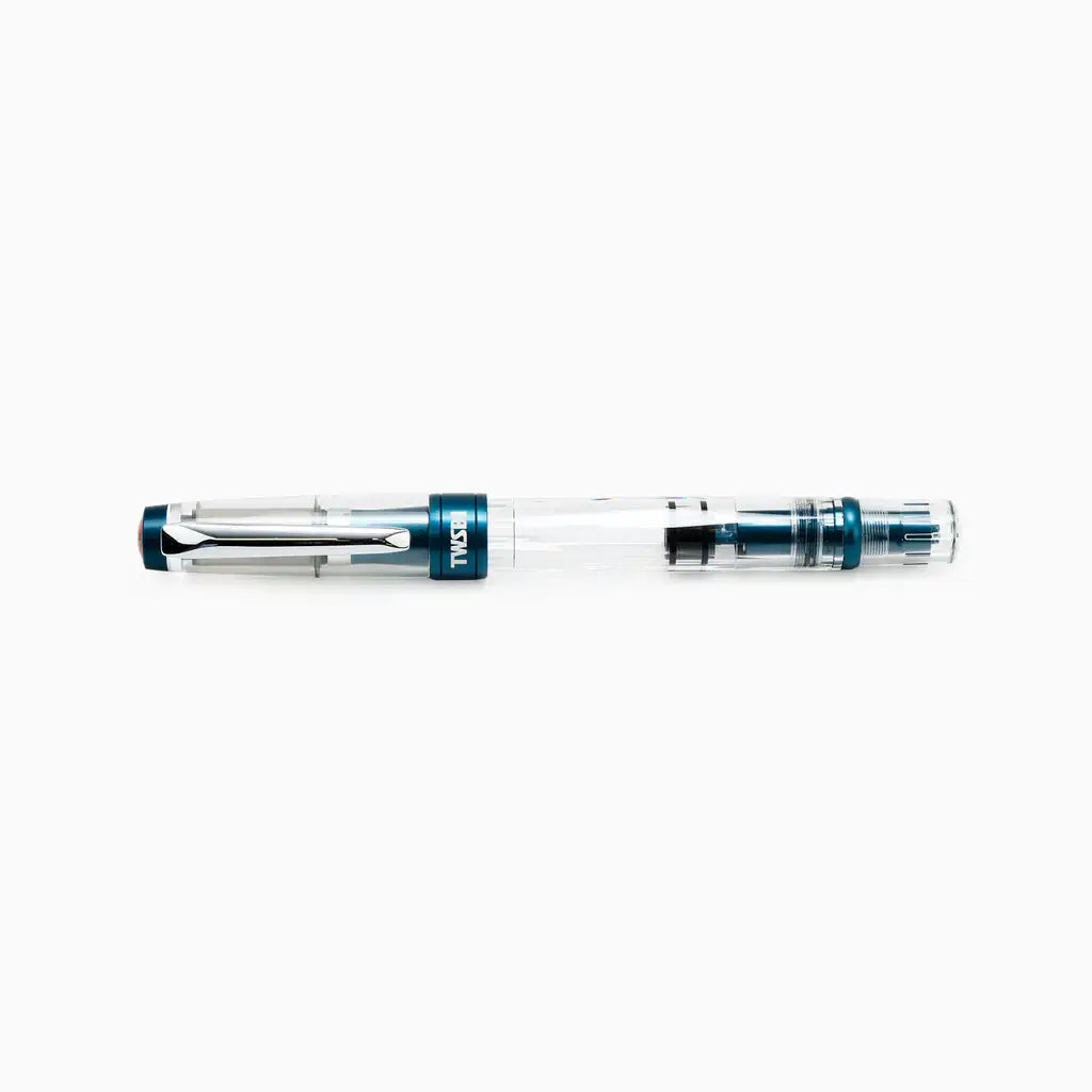 TWSBI Diamond 580ALR Fountain Pen - Prussian Blue - Fine Nib