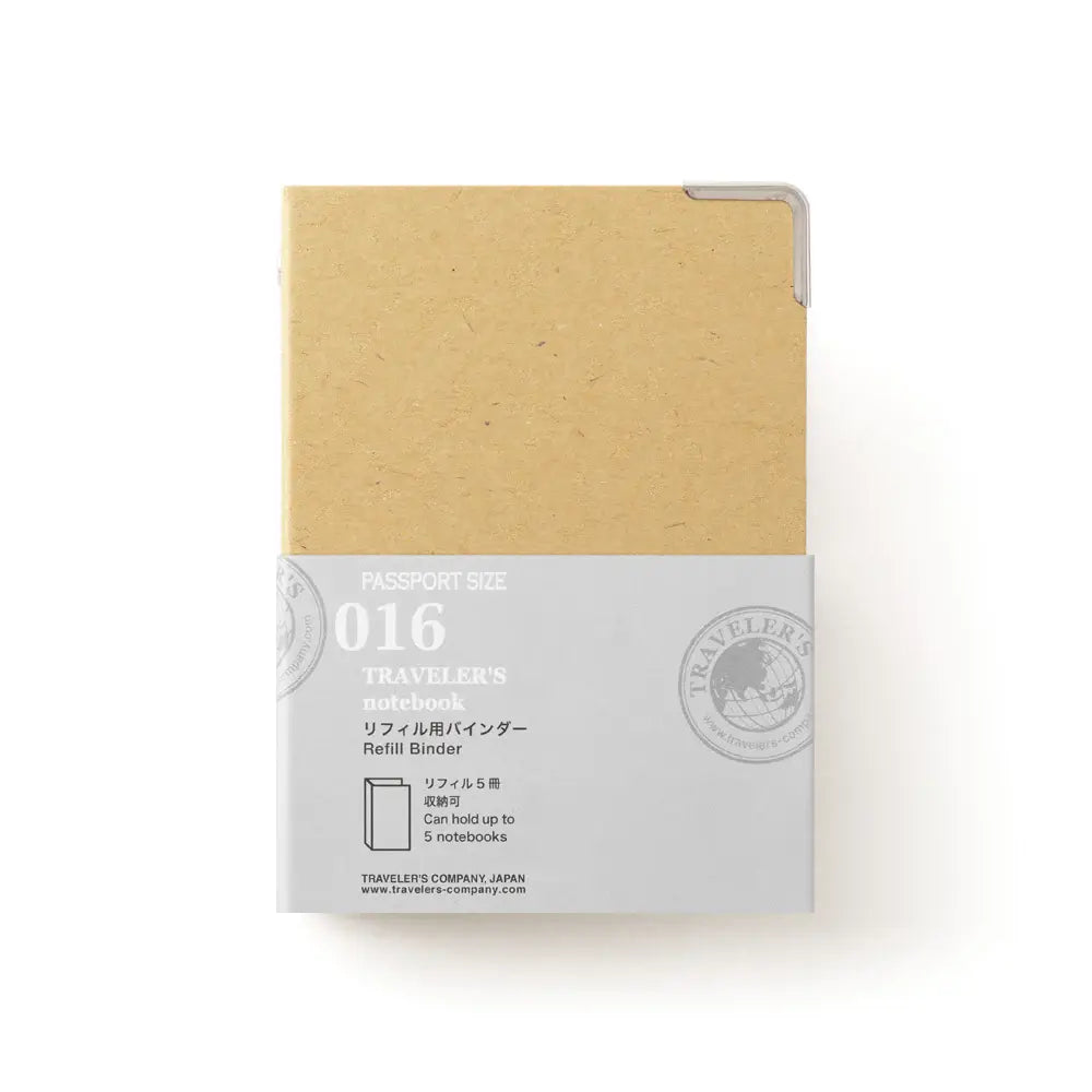 TRAVELER'S notebook Accessory - Passport Size - 016 Refill Binder