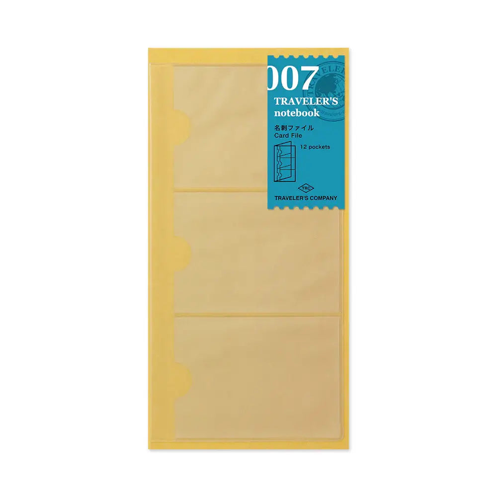 TRAVELER'S notebook Accessory - Regular Size - 007 Card File