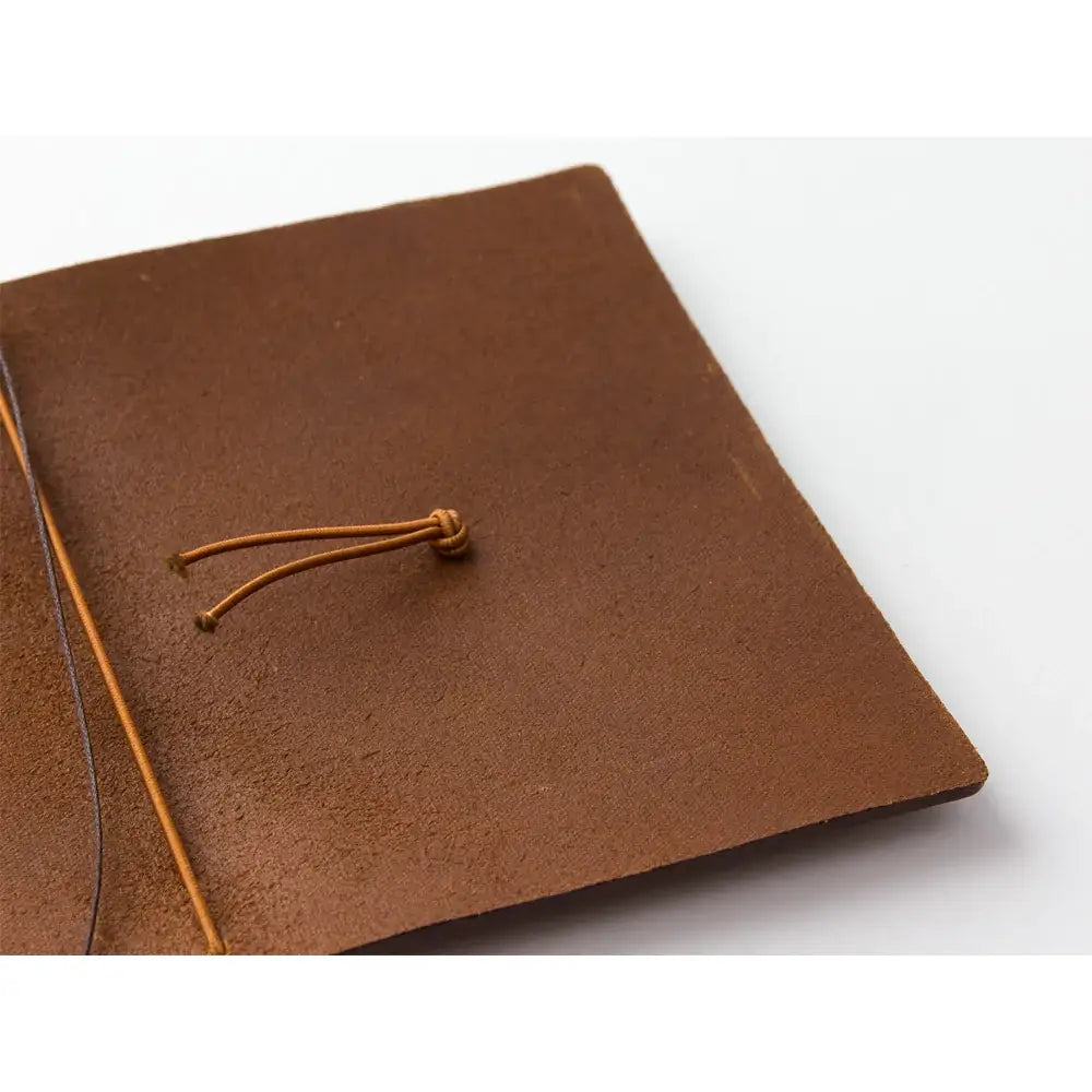 TRAVELER'S notebook Leather Cover Starter Kit - Passport Size - Camel