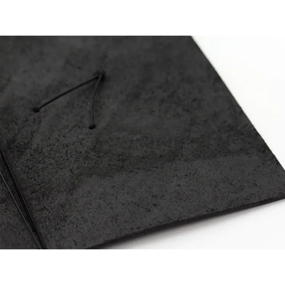 TRAVELER'S notebook Leather Cover Starter Kit - Regular Size - Black
