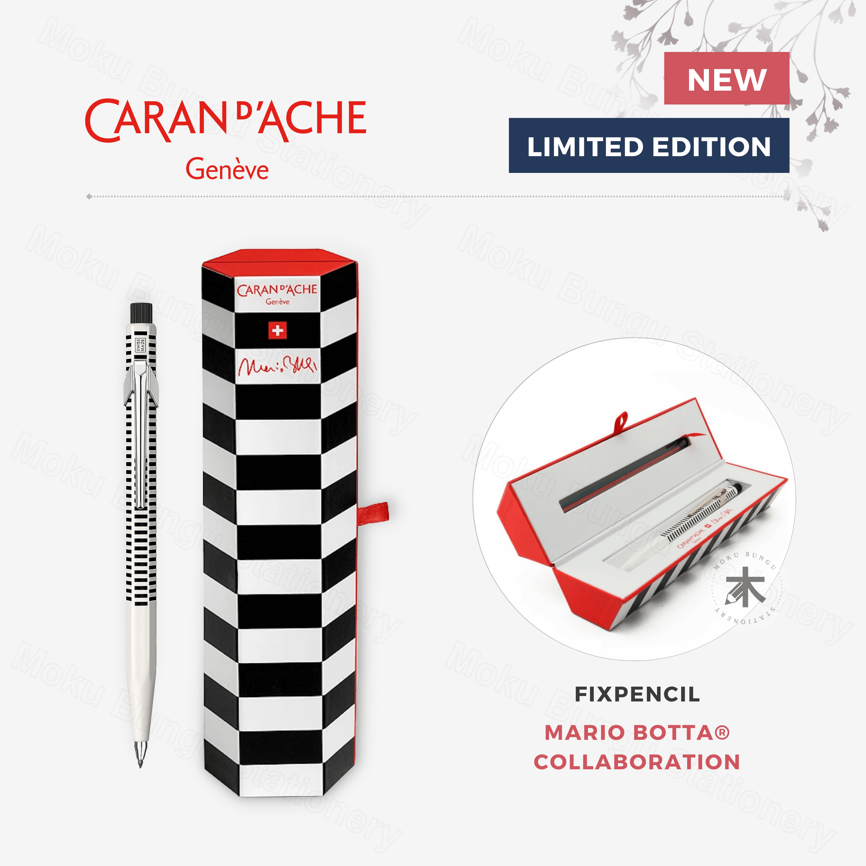 Caran D'Ache 902.001 Blending Pencil - For Artists, Break-Resistant, Easy To Sharpen