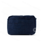 Delfonics - Utility Pouch - Inner Carrying Bag (M) - Dark Blue Denim x Orange