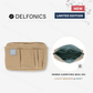 Delfonics - Utility Pouch - Inner Carrying Bag (M) - Light Brown x Mint (discontinued)