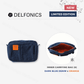 Delfonics - Utility Pouch - Inner Carrying Bag (S) - Dark Blue Denim x Orange