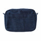 Delfonics - Utility Pouch - Inner Carrying Bag (S) - Dark Blue Denim x Orange