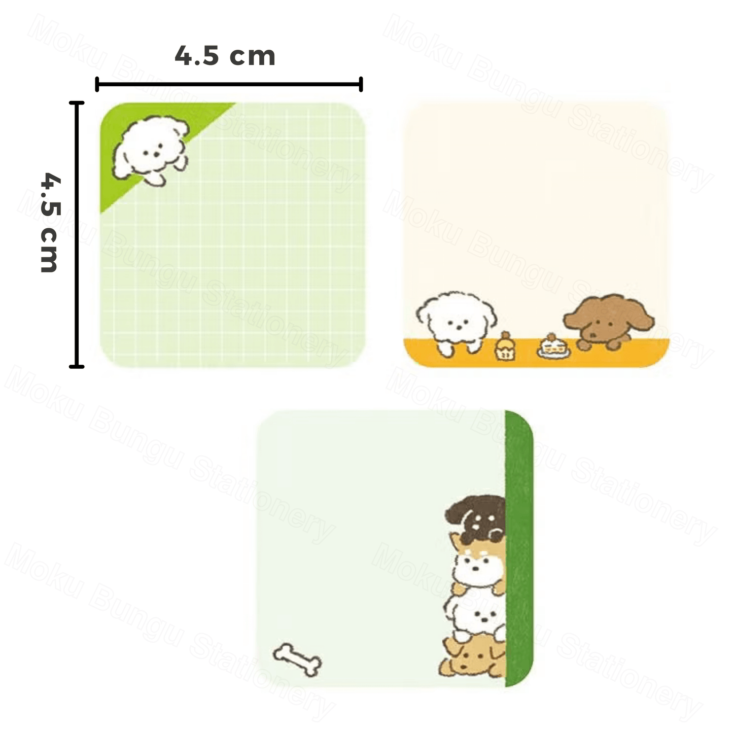 Furukawa Shiko - Mini Sticky Notes - Peeking Series - Dog