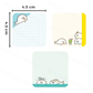 Furukawa Shiko - Mini Sticky Notes - Peeking Series - Seal