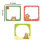 Furukawa Shiko - Mini Sticky Notes - Speech Bubble Series - Bear