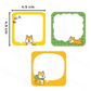 Furukawa Shiko - Mini Sticky Notes - Speech Bubble Series - Dog