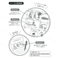 Furukawa Shiko - Planner Sticker Sheet - Watashi-Biyori Series - Little Helpers