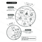 Furukawa Shiko - Planner Sticker Sheet - Watashi-Biyori Series - Sweet Treats